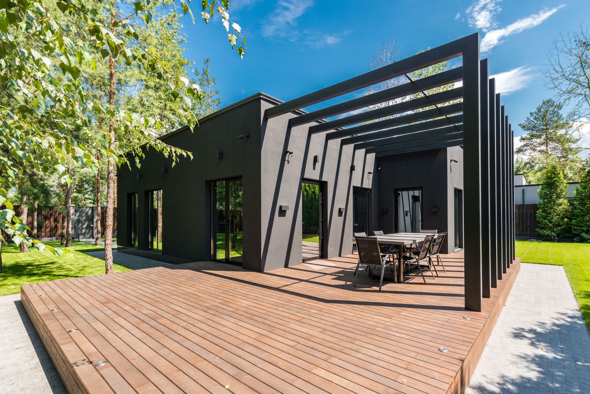 Pergola bois sur mesure A2V Bois Concept Toulouse